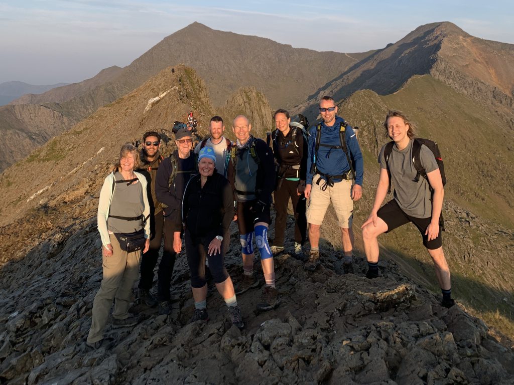 Group scrambling tour photo